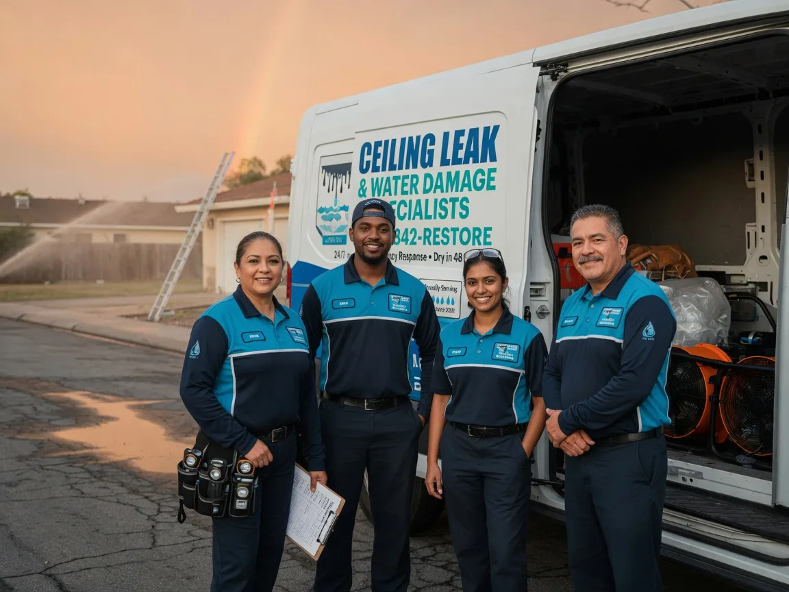 Ceiling Leak Cleanup company in Pinecliffe, CO
